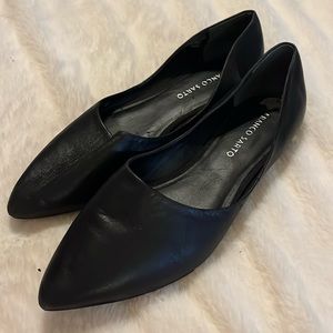 Franco Sarto Black Ballet Flats size 8